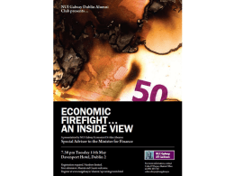Economic Firefight – An Inside View