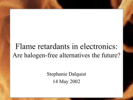 Flame retardants in electronics: Are halogen