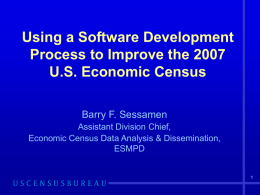 Background on the US Economic Census