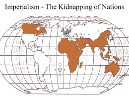 Imperialism - The Kidnapping of Nations