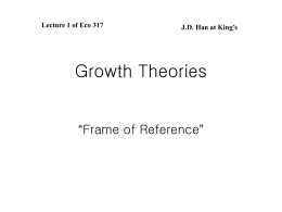 Growth Theories