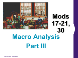 Macro Unit II Macro Analysis PPT Part III