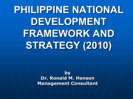 National Development Framework OK ONEc