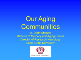 File - Institute For Healthy Aging