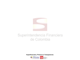 Regional environment - Superintendencia Financiera de Colombia