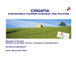 Croatia - Veille info tourisme