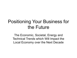 Positioning Your Business for the Future