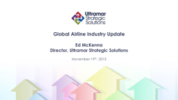 Global Airline Industry Update - New Jersey Business Travel