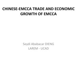 chinese-emcca trade and economic growth of emcca