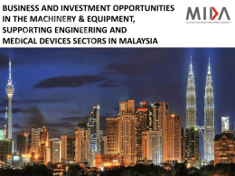 Malaysia - Confindustria