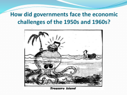 Economic decline – 1950s and 1960s