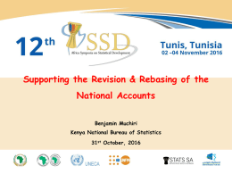 12th ASSD presentation Rebasing Kenya