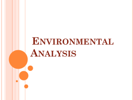 Environmental Analysis - Volterra-Elia