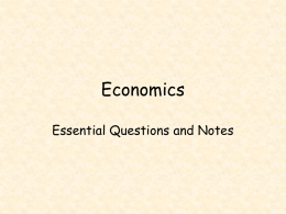 Economics - Mesa Public Schools
