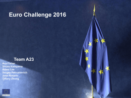 Euro Challenge 2016 Presentation Transferx