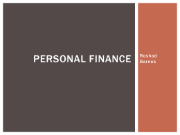 Personal Finance CEPx