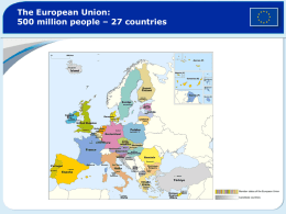European Union in slides - E