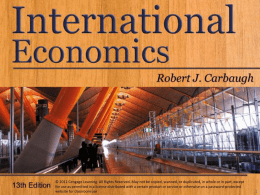 Chapter 01 The International Economy newx