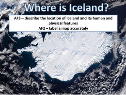 Where is Iceland? - AL Bateen Geography