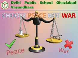 choose_peace_not_war_1x - British Council Schools Online