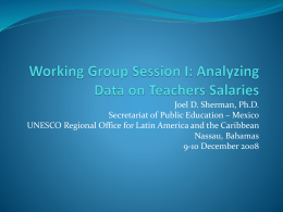 Small working Group session