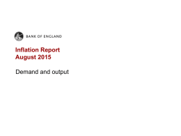 Bank of England Inflation Report August 2015