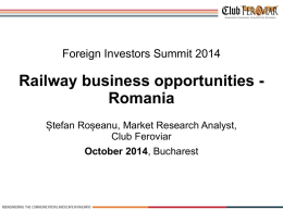 Reforming Romanian Railways