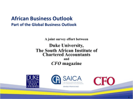 Analysis – in English - Duke CFO Global Business Outlook