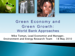 Green economy and growth_WB Toman_18May-rev