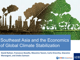 David Raitzer and Francesco Bosello_Southeast Asia and Climate