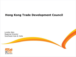 Why Thailand - HKTDC World SME Expo