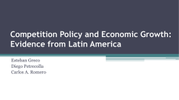 Competition Policy and Growth: Evidence from Latin America