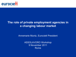Private employment agencies: key change enablers