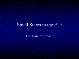 Small States in the EU