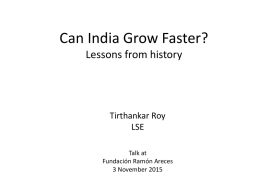 Can India grow faster?