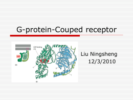 A G-protein-coupled receptor