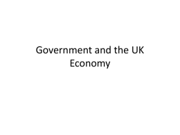 Government and the UK Economy File