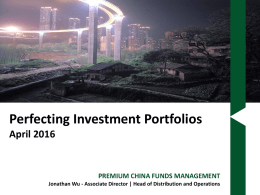 Fiducian - Perfecting Investment Portfolios Conference