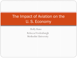 The Impact of Aviation on the US Economy