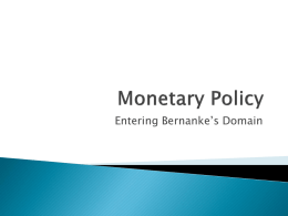 Fundamental Questions of Monetary Policy