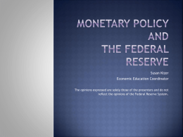 Monetary-PolicyTCEE-1x - Texas Council on Economic Education