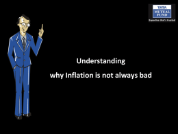 Understanding why Inflation is not always bad
