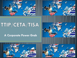 TTIP/CETA - Desmond Greaves School