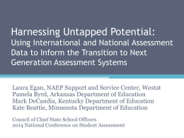 Harnessing Untapped Potential: Using International and National