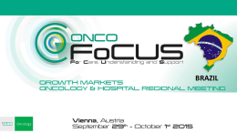Brazil - Growth Markets Onco Focus