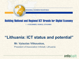 Lithuanian ITT Market Growth in 2002
