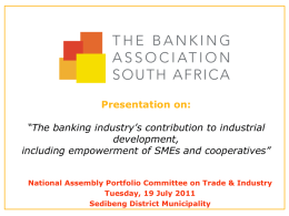 manco presentation to international bankers association