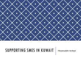 Supporting SMEs in Kuwait