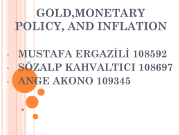 postdevaluation monetary policy