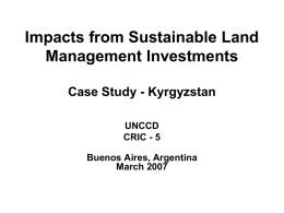 Kyrgyz - USAID Natural Resource Management and